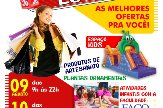 ATENÇÃO! ALUGUEL DE ESPAÇO PARA FEIRA PONTA DE ESTOQUE.