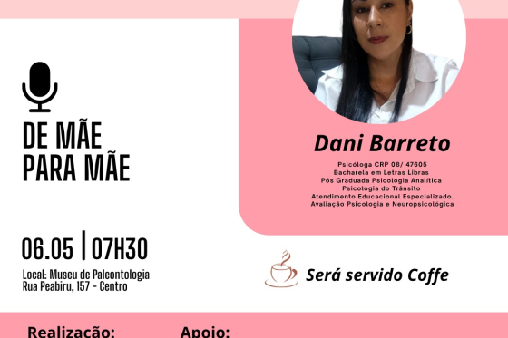 CONVITE ESPECIAL PARA AS MAMÃES!