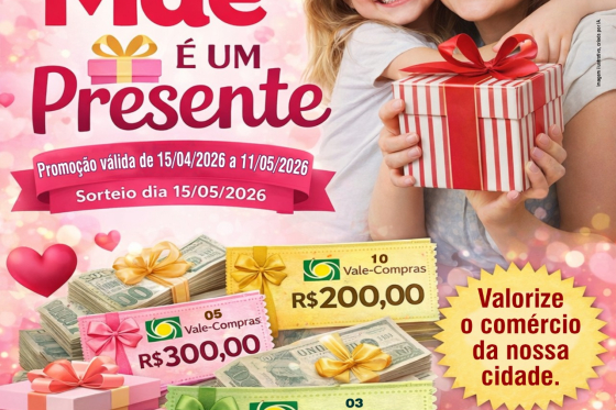 MINHA MÃE É UM PRESENTE.